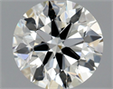 Diamante Natural 0.80 quilates, Redondo , Color J, claridad VVS1 y certificado GIA
