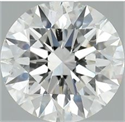 Natural Diamond 4.77 Carats, Round with Excellent Cut, H Color, SI1 Clarity and Certified by GIA