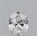 Natural Diamond 0.70 Carats, Oval with  Cut, E Color, VVS2 Clarity and Certified by GIA