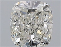 Natural Diamond 1.51 Carats, Cushion with  Cut, I Color, VS2 Clarity and Certified by GIA