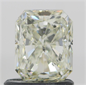 Natural Diamond 1.01 Carats, Radiant with  Cut, M Color, SI2 Clarity and Certified by GIA