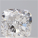 Natural Diamond 0.47 Carats, Cushion with  Cut, D Color, SI1 Clarity and Certified by GIA