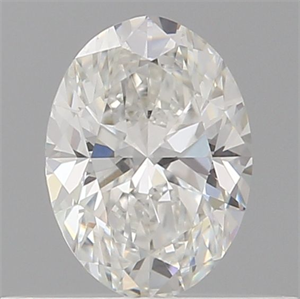 Foto Diamante Natural 0.40 quilates, Ovalado , Color G, claridad VVS2 y certificado GIA de