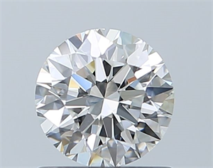 Foto Diamante Natural 0.70 quilates, Redondo , Color G, claridad SI1 y certificado GIA de