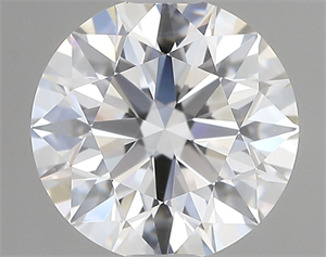 Picture of Lab Grown Diamond 1.06 Carats, Round with Ideal Cut, D Color, VVS2 Clarity and Certified by IGI