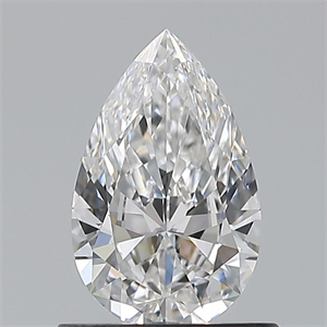 Picture of Natural Diamond 0.70 Carats, Pear with  Cut, E Color, VS1 Clarity and Certified by GIA