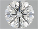 Natural Diamond 0.75 Carats, Round with Excellent Cut, I Color, VVS1 Clarity and Certified by GIA