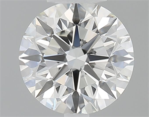 Picture of Natural Diamond 0.75 Carats, Round with Excellent Cut, I Color, VVS1 Clarity and Certified by GIA