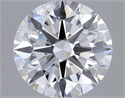 Del inventario de diamantes de laboratorio, 2.03 quilates, Redondo , Color D, claridad VVS2 y certificado IGI