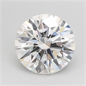 Del inventario de diamantes de laboratorio, 2.07 quilates, Redondo , Color E, claridad VVS2 y certificado IGI
