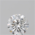 Natural Diamond 0.58 Carats, Round with Excellent Cut, G Color, VVS1 Clarity and Certified by GIA