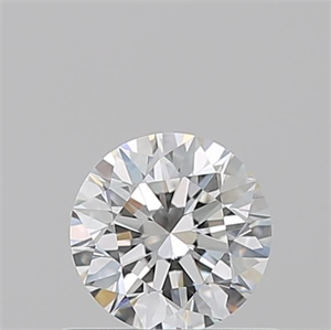 Picture of Natural Diamond 0.58 Carats, Round with Excellent Cut, G Color, VVS1 Clarity and Certified by GIA