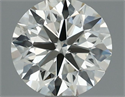 Diamante Natural 0.70 quilates, Redondo , Color K, claridad VS2 y certificado IGI