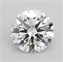 Lab Grown Diamond 1.00 Carats, Round with Ideal Cut, E Color, VVS1 Clarity and Certified by IGI