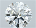 Diamante Natural 3.04 quilates, Redondo , Color I, claridad VVS2 y certificado GIA