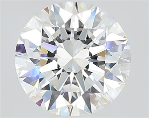 Foto Diamante Natural 1.56 quilates, Redondo , Color F, claridad VS2 y certificado GIA de