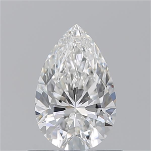 Picture of Natural Diamond 0.70 Carats, Pear with  Cut, F Color, VS1 Clarity and Certified by GIA