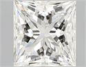Diamante Natural 1.01 quilates, Princesa , Color I, claridad VVS1 y certificado GIA