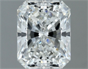 Natural Diamond 1.52 Carats, Radiant with  Cut, H Color, SI2 Clarity and Certified by GIA