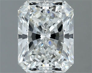 Picture of Natural Diamond 1.52 Carats, Radiant with  Cut, H Color, SI2 Clarity and Certified by GIA
