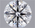 Lab Grown Diamond 2.04 Carats, Round with Ideal Cut, D Color, VVS2 Clarity and Certified by IGI