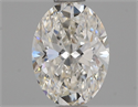 Diamante Natural 0.90 quilates, Ovalado , Color I, claridad VVS2 y certificado GIA