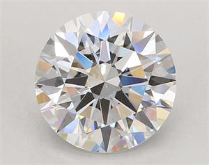 Picture of Lab Grown Diamond 3.01 Carats, Round with Ideal Cut, D Color, VVS2 Clarity and Certified by IGI