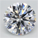 Del inventario de diamantes de laboratorio, 2.74 quilates, Redondo , Color D, claridad VS1 y certificado IGI