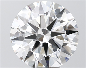 Picture of Lab Grown Diamond 7.50 Carats, Round with Excellent Cut, E Color, VS1 Clarity and Certified by IGI