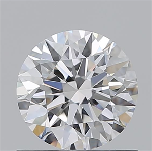 Picture of Natural Diamond 0.77 Carats, Round with Excellent Cut, D Color, VVS1 Clarity and Certified by GIA