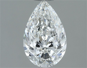 Picture of Natural Diamond 1.00 Carats, Pear with  Cut, H Color, VS1 Clarity and Certified by GIA