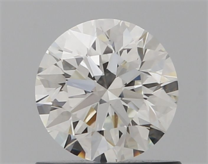Picture of Natural Diamond 0.73 Carats, Round with Excellent Cut, I Color, VVS1 Clarity and Certified by GIA