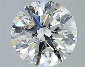 Picture of Natural Diamond 3.40 Carats, Round with Excellent Cut, H Color, SI1 Clarity and Certified by IGI