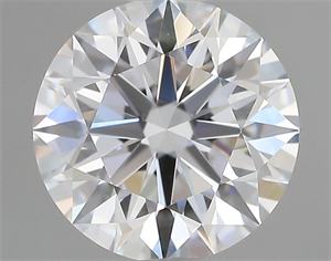 Picture of Lab Grown Diamond 1.42 Carats, Round with Ideal Cut, D Color, VVS2 Clarity and Certified by IGI