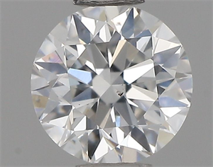 Picture of Natural Diamond 0.45 Carats, Round with Excellent Cut, E Color, SI1 Clarity and Certified by IGI