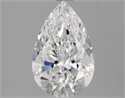 Natural Diamond 2.03 Carats, Pear with  Cut, D Color, VS1 Clarity and Certified by GIA