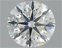 Natural Diamond 0.91 Carats, Round with Very Good Cut, F Color, VVS2 Clarity and Certified by GIA