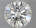 Diamante Natural 0.70 quilates, Redondo , Color H, claridad SI1 y certificado GIA