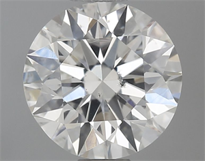 Foto Diamante Natural 0.70 quilates, Redondo , Color H, claridad SI1 y certificado GIA de