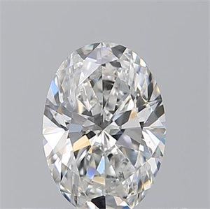 Picture of Natural Diamond 0.50 Carats, Oval with  Cut, F Color, VS1 Clarity and Certified by GIA