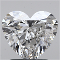 Natural Diamond 1.69 Carats, Heart with  Cut, H Color, VVS1 Clarity and Certified by GIA