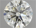 Diamante Natural 0.90 quilates, Redondo , Color K, claridad VVS2 y certificado IGI