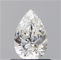 Diamante Natural 0.60 quilates, De pera , Color E, claridad VS2 y certificado GIA