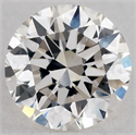 Diamante Natural 0.60 quilates, Redondo , Color J, claridad VVS1 y certificado GIA