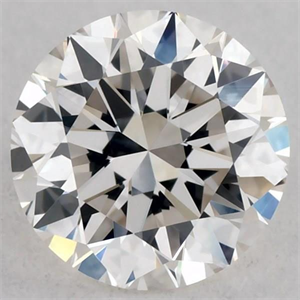 Foto Diamante Natural 0.60 quilates, Redondo , Color J, claridad VVS1 y certificado GIA de