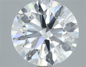 Picture of Lab Grown Diamond 4.01 Carats, Round with Ideal Cut, D Color, VS1 Clarity and Certified by IGI