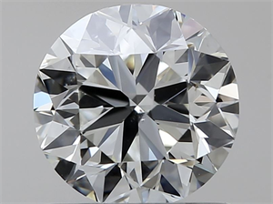 Foto Diamante Natural 0.80 quilates, Redondo , Color K, claridad SI1 y certificado GIA de