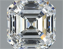 Natural Diamond 2.01 Carats, Asscher with  Cut, H Color, VS2 Clarity and Certified by GIA