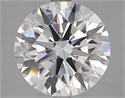 Lab Grown Diamond 3.90 Carats, Round with Excellent Cut, D Color, IF Clarity and Certified by GIA