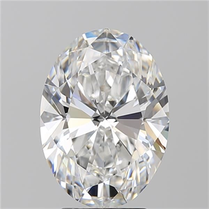 Picture of Natural Diamond 4.01 Carats, Oval with  Cut, E Color, VS1 Clarity and Certified by GIA